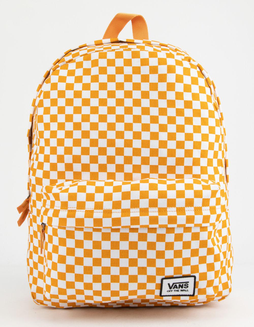 vans bookbag yellow