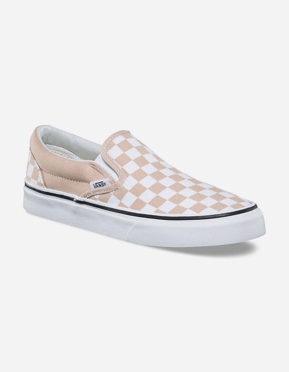vans classic slip on trainers frappe true white checkerboard vans classic slip on trainers frappe true white checkerboard