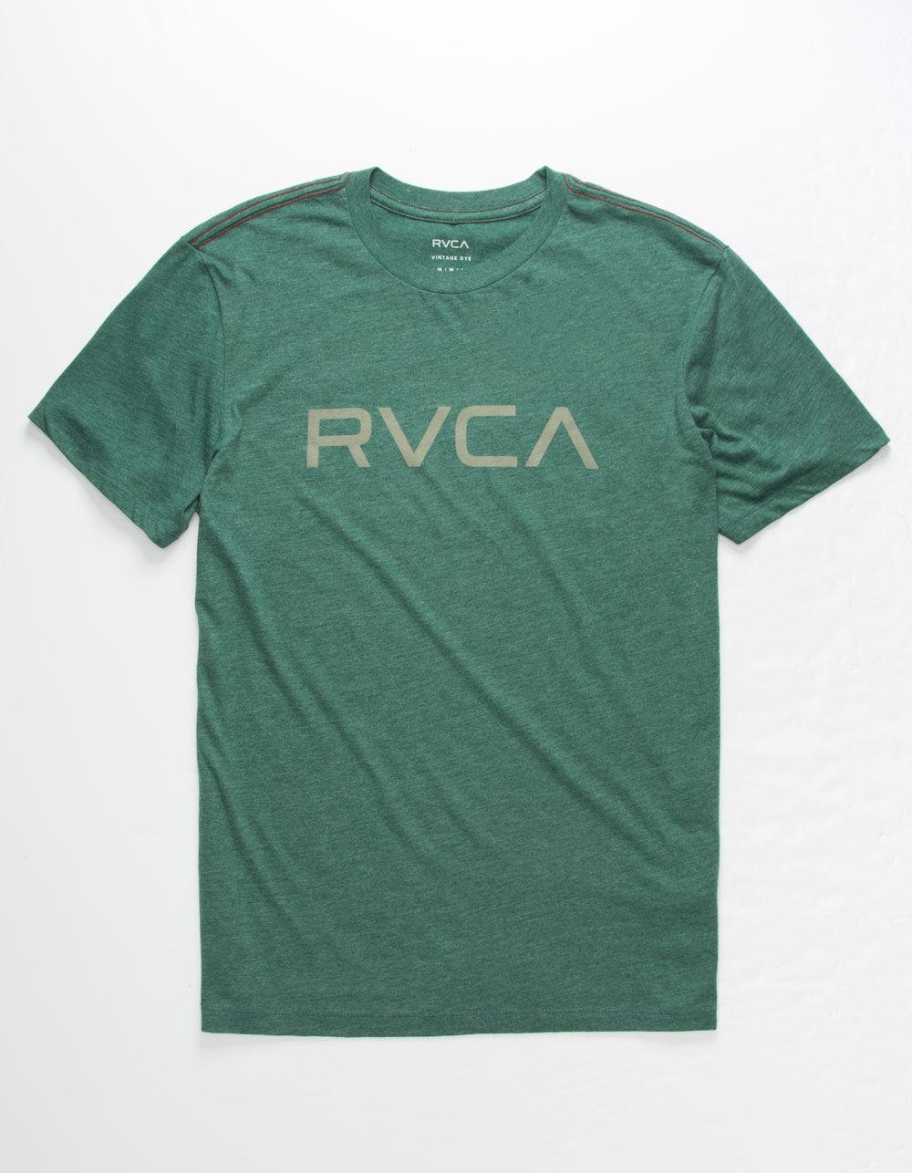 RVCA Cotton Big Mens Tshirt in Forest (Green) for Men Lyst