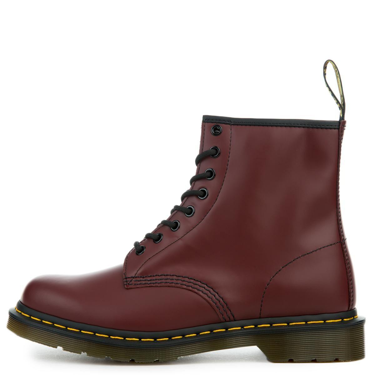 Lyst - Dr. Martens 1460 Nappa Leather Cherry Red Boots for Men