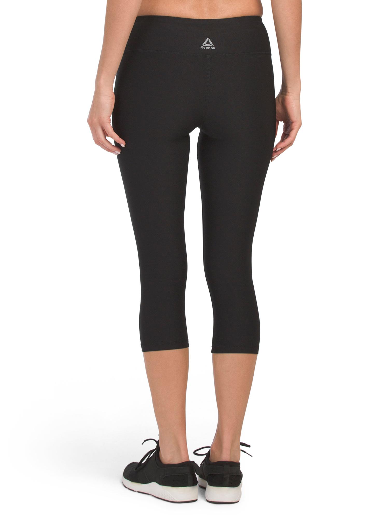 Tj Maxx Logo Quick Capris in Black Lyst