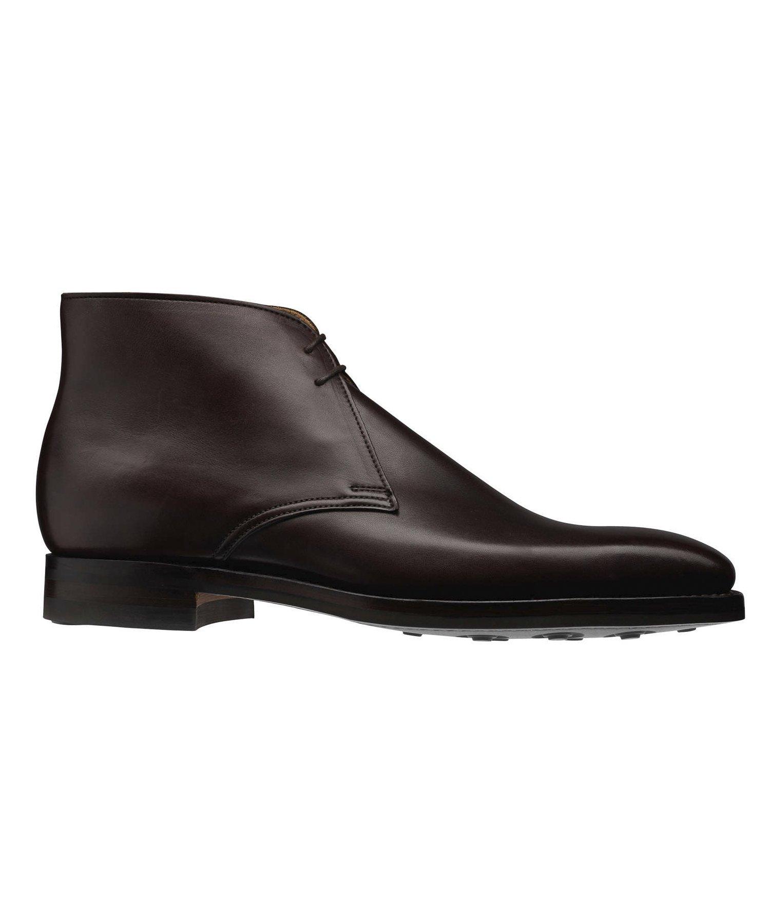 Crockett and Jones Leather Crockett And Jones Tetbury Calf Boot In Dark Brown for Men - Lyst