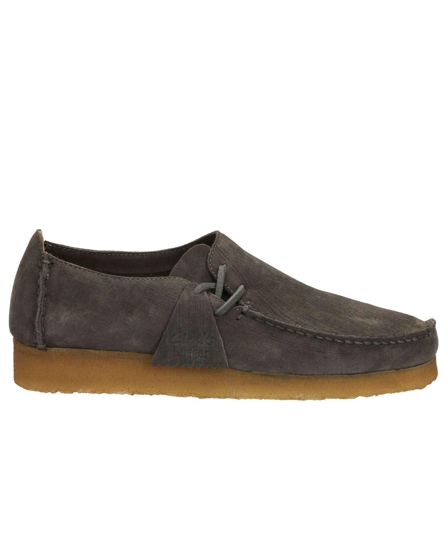 Lyst Clarks Lugger Shoe In Charcoal in Gray for Men Lyst Clarks Lugger Shoe In Charcoal in Gray for Men