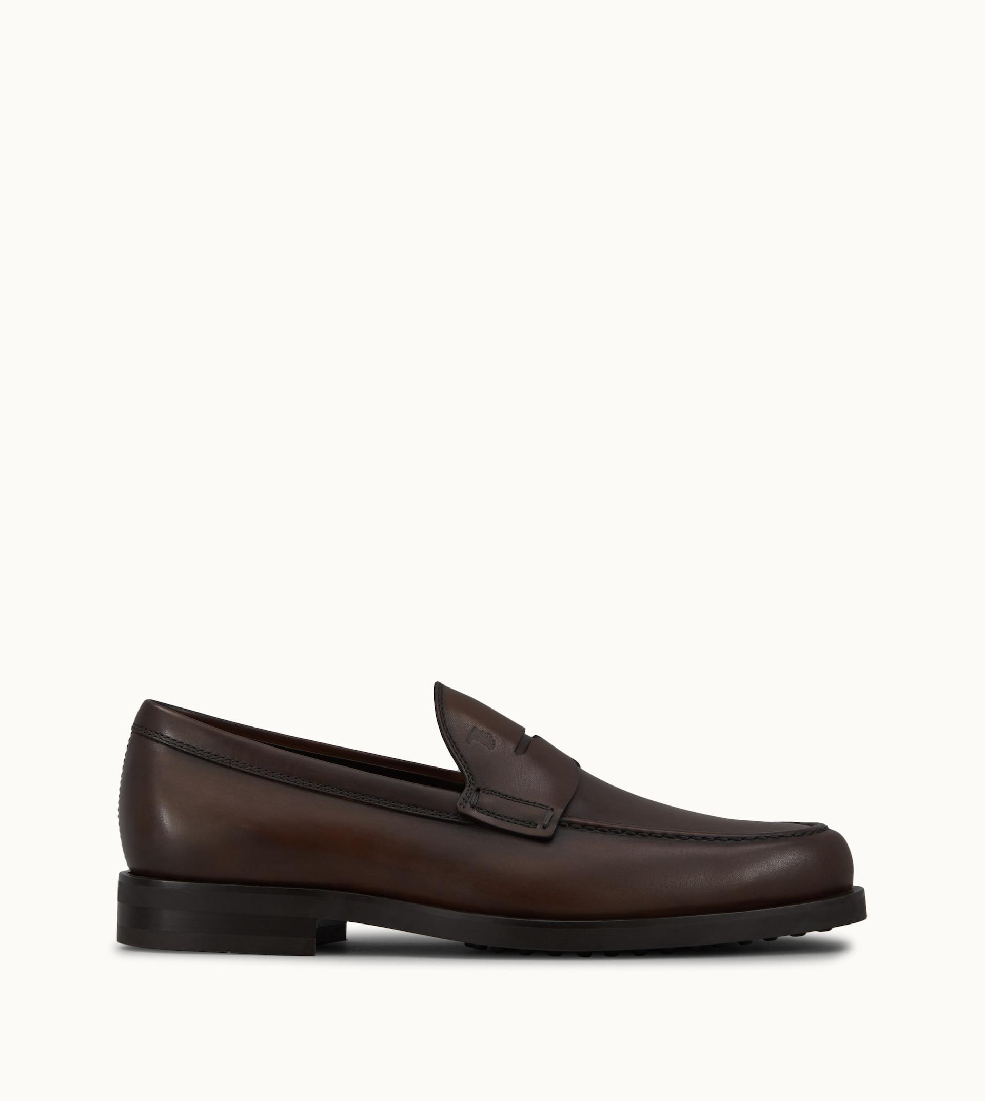 tod's loafers brown