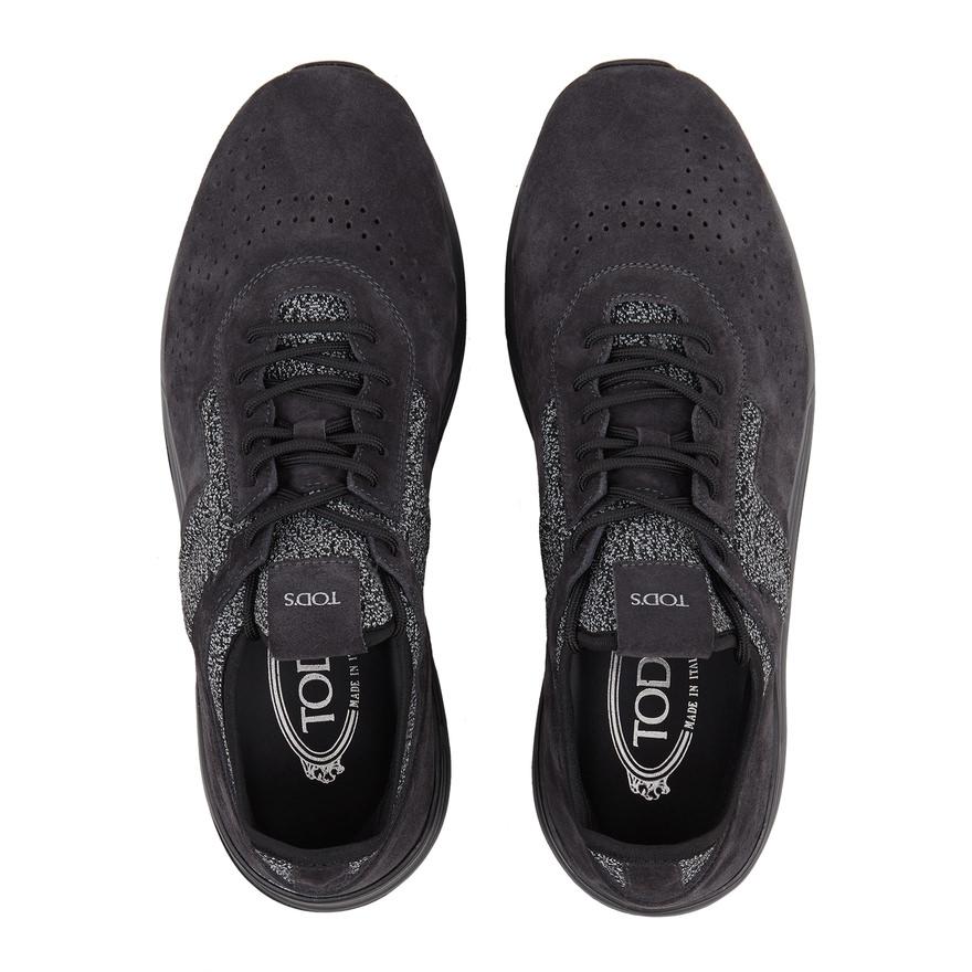 Tod's Sneakers In Leather in Black for Men - Lyst