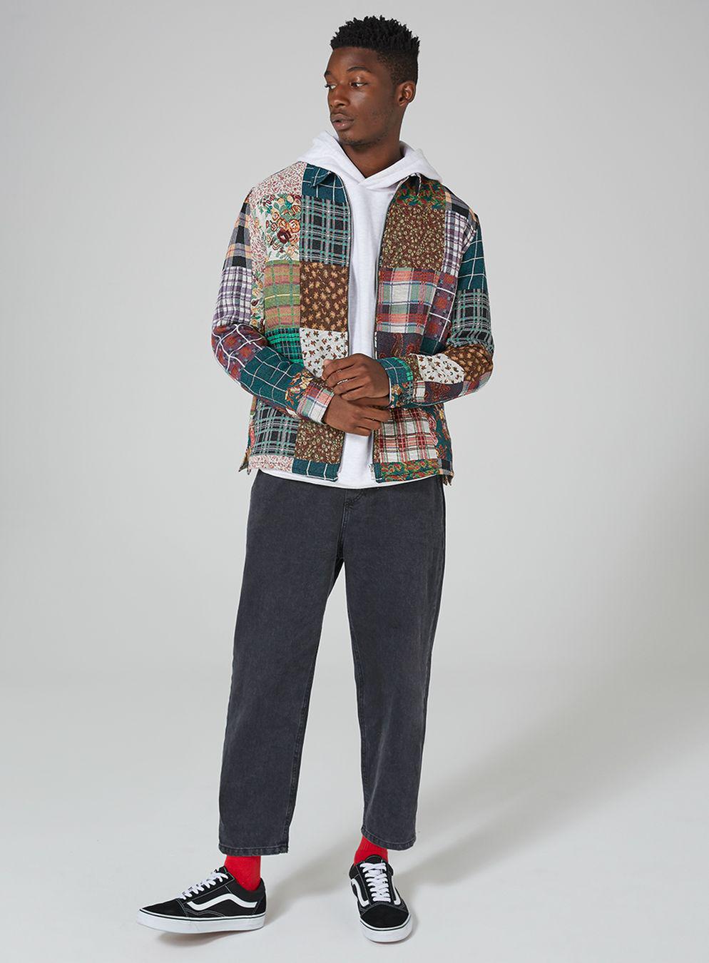 topman multi coloured shirt