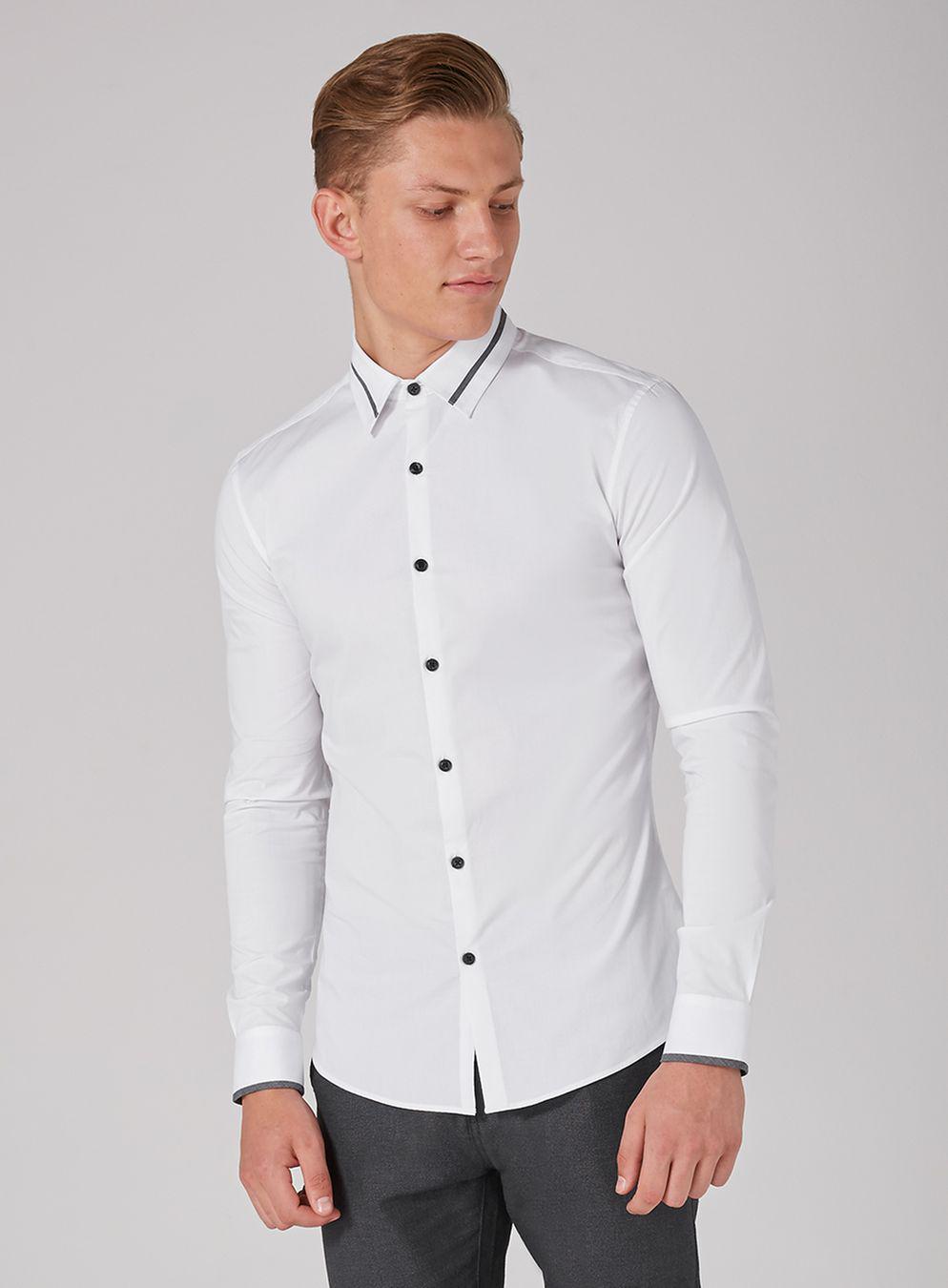 topman white shirt