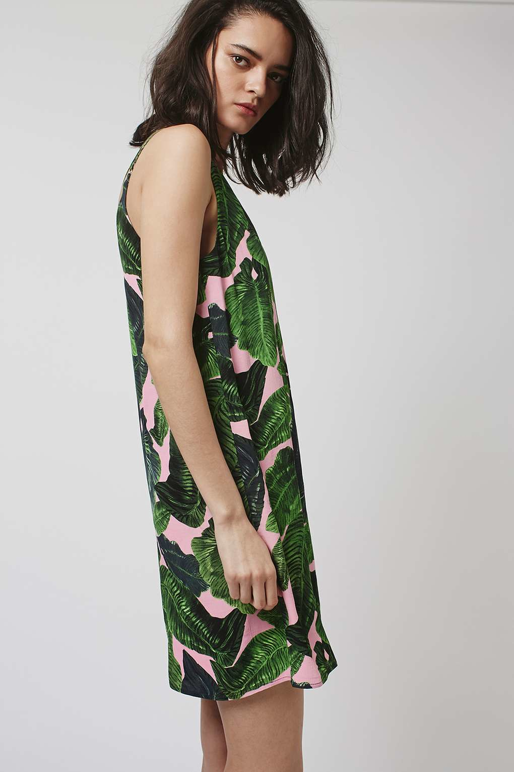 Green And Pink Leopard Print Dress Topshop Carley Connellan