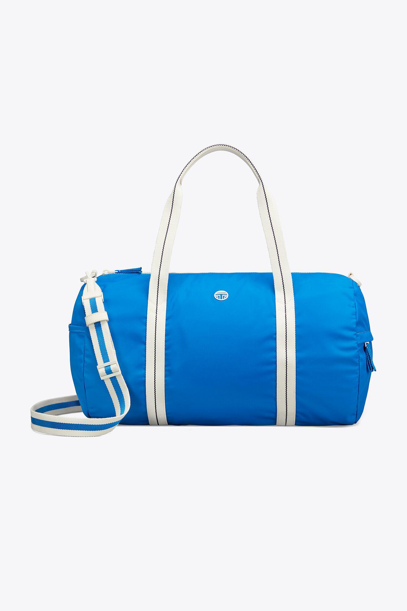 Lyst Tory Burch Duffle Bag In Blue Tory Burch Women S Blue Duffle Bag