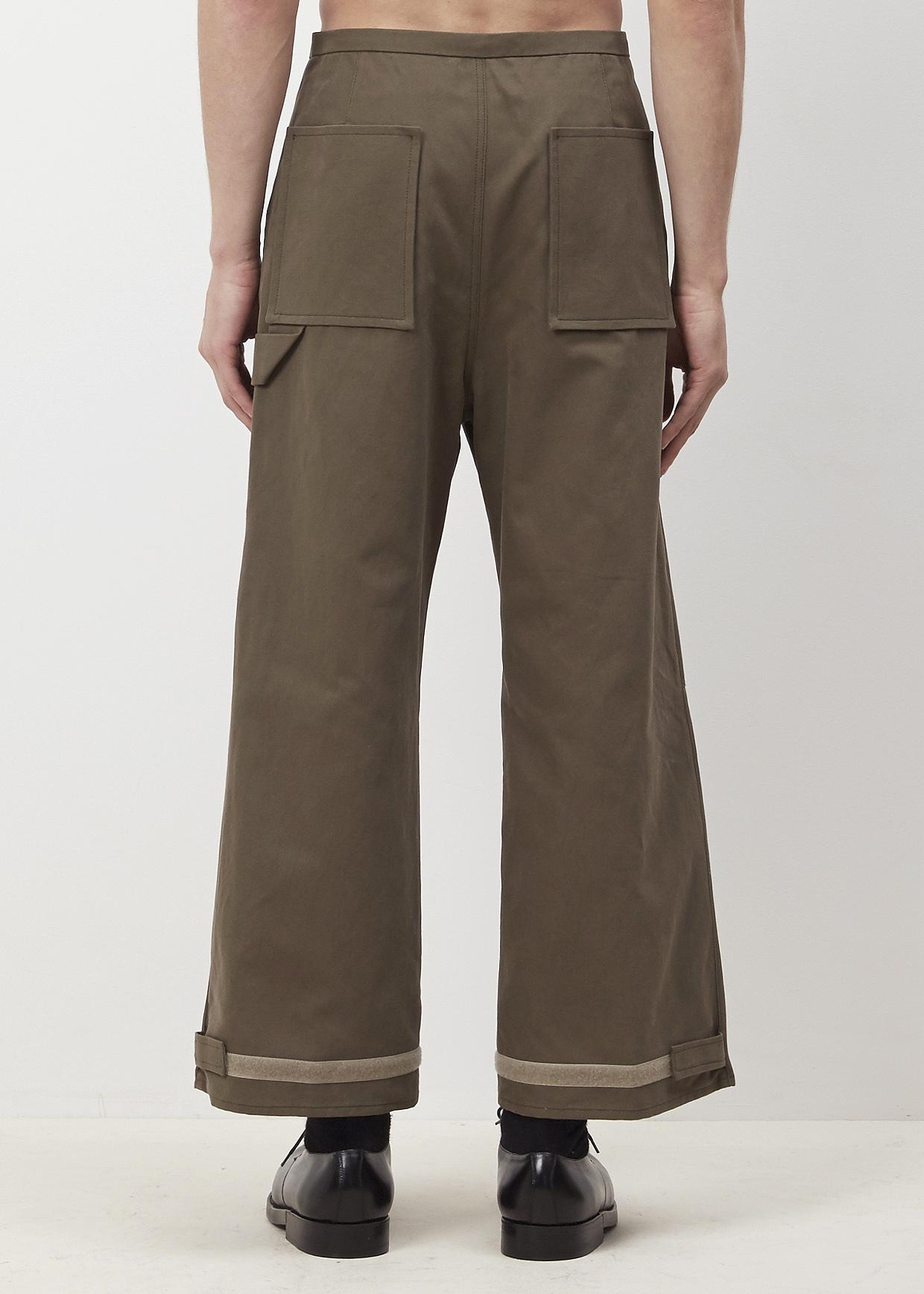 Lyst - Acne Studios Olive Green Phase Work Pants in Green for Men