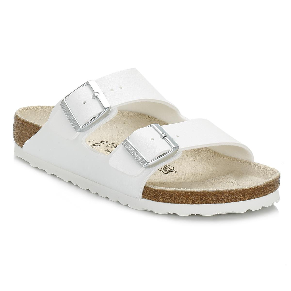 Birkenstock Arizona Two-Strap Sandals in Metallic - Save 76% - Lyst