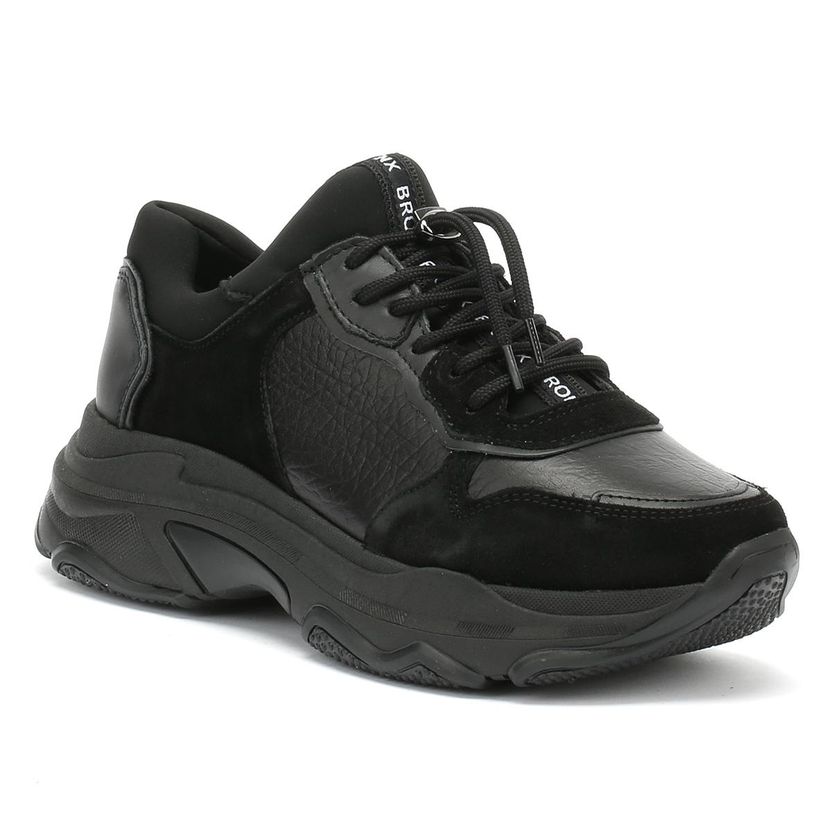 black chunky trainers cheap