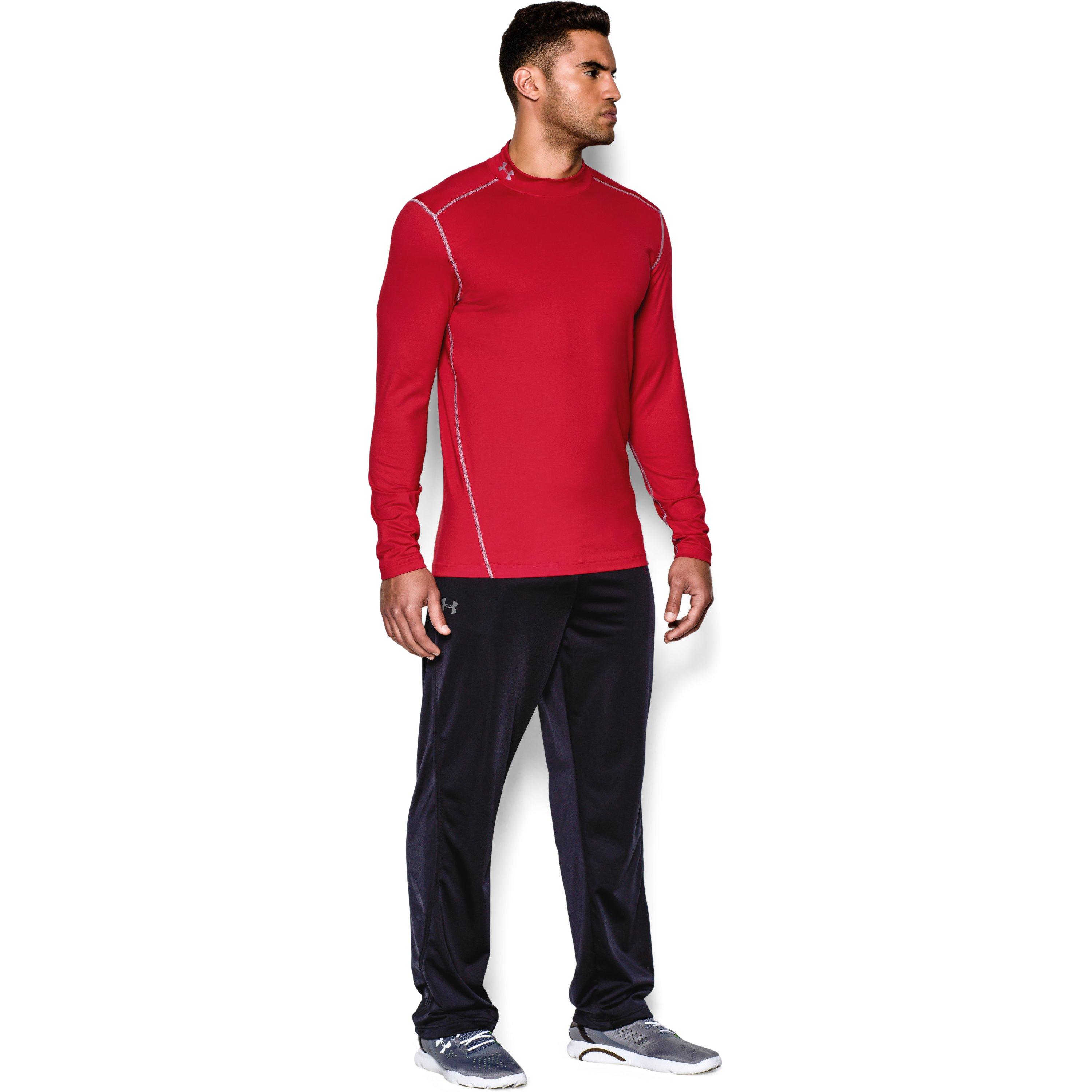 Lyst Under Armour Men’s Ua Coldgear® Evo Fitted Mock in Blue for Men