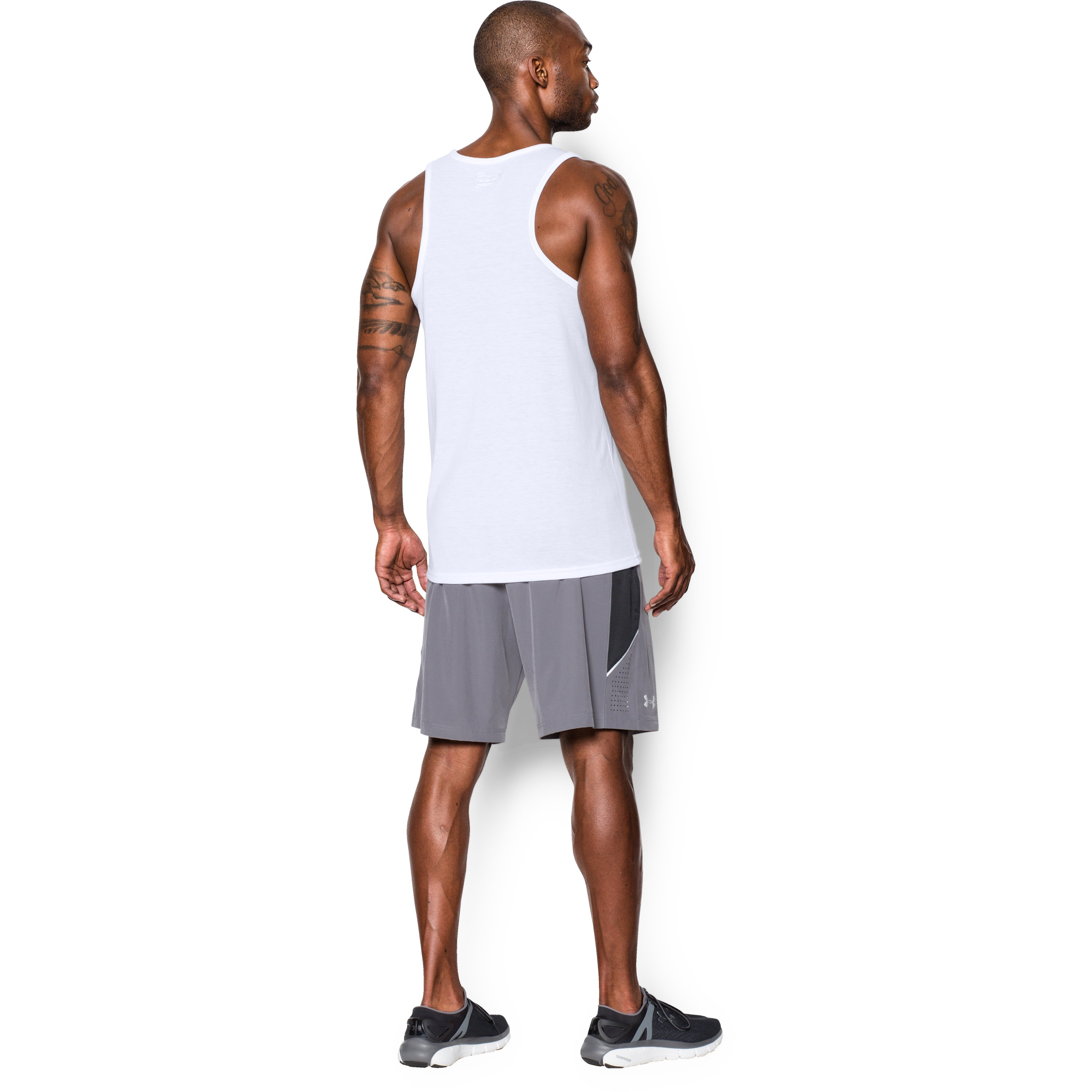 Under armour Men's Ua Streaker Run Singlet in Black for Men | Lyst