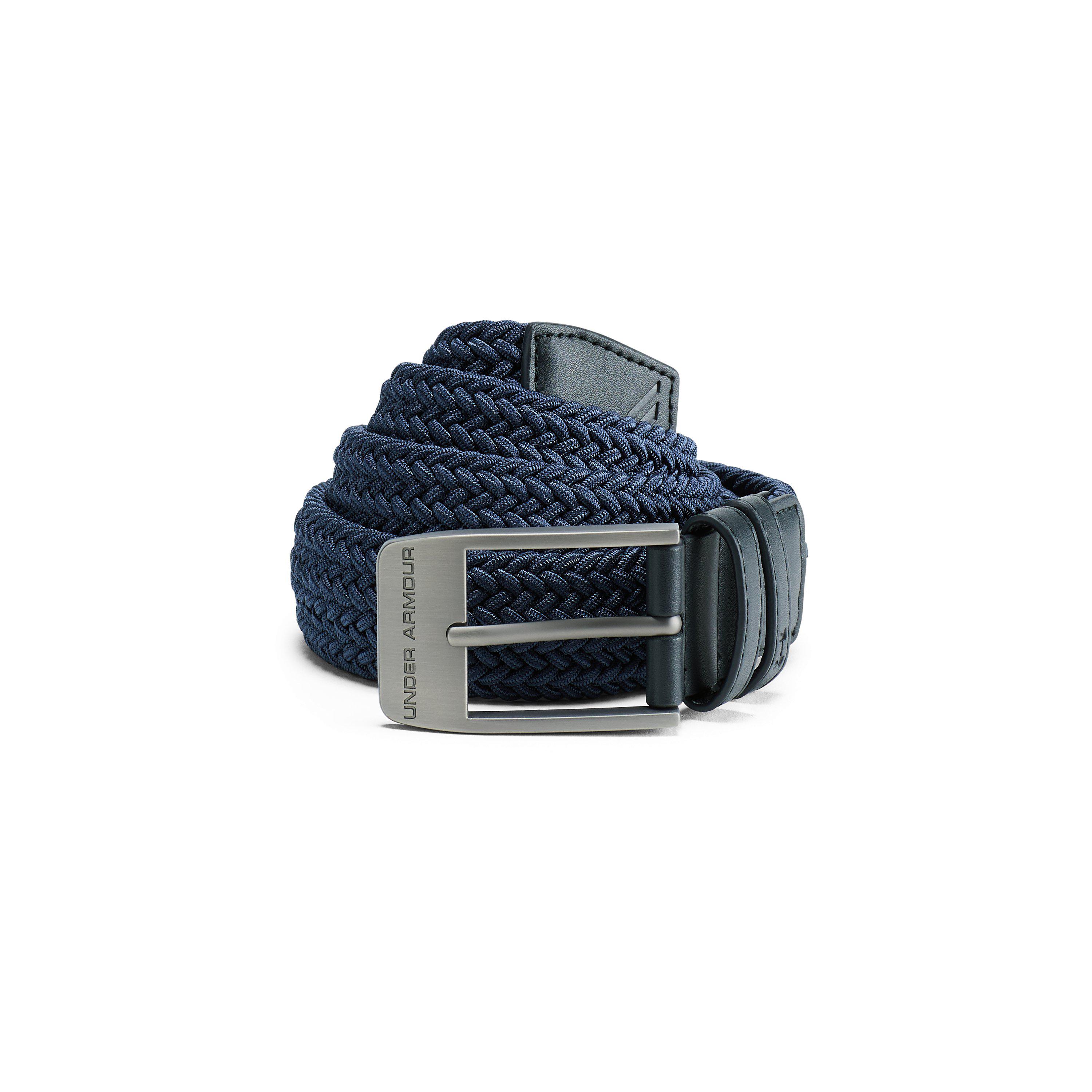 under armour men's braided belt