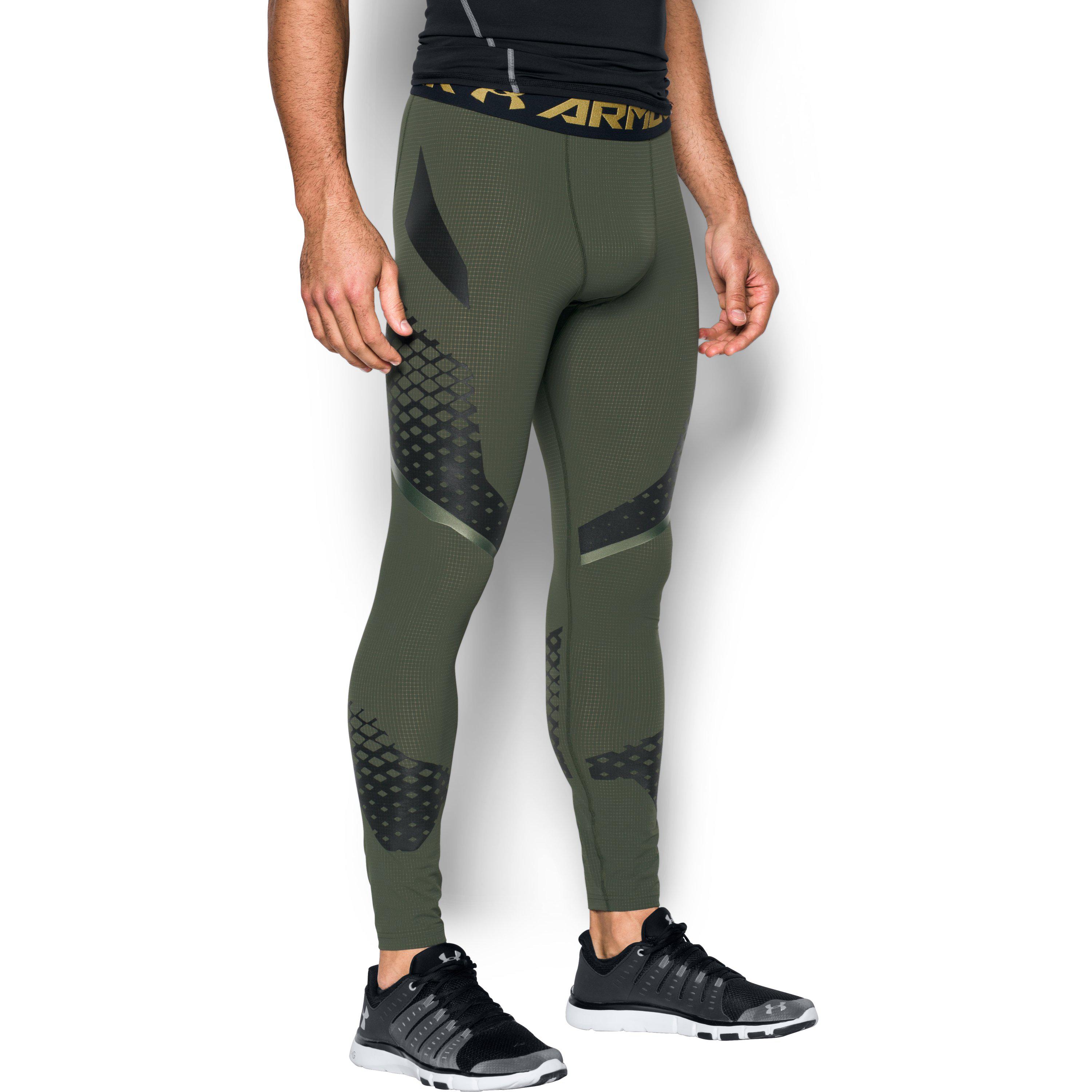 Buy Under Armour Men's Charged Compression Leggings, Graphite