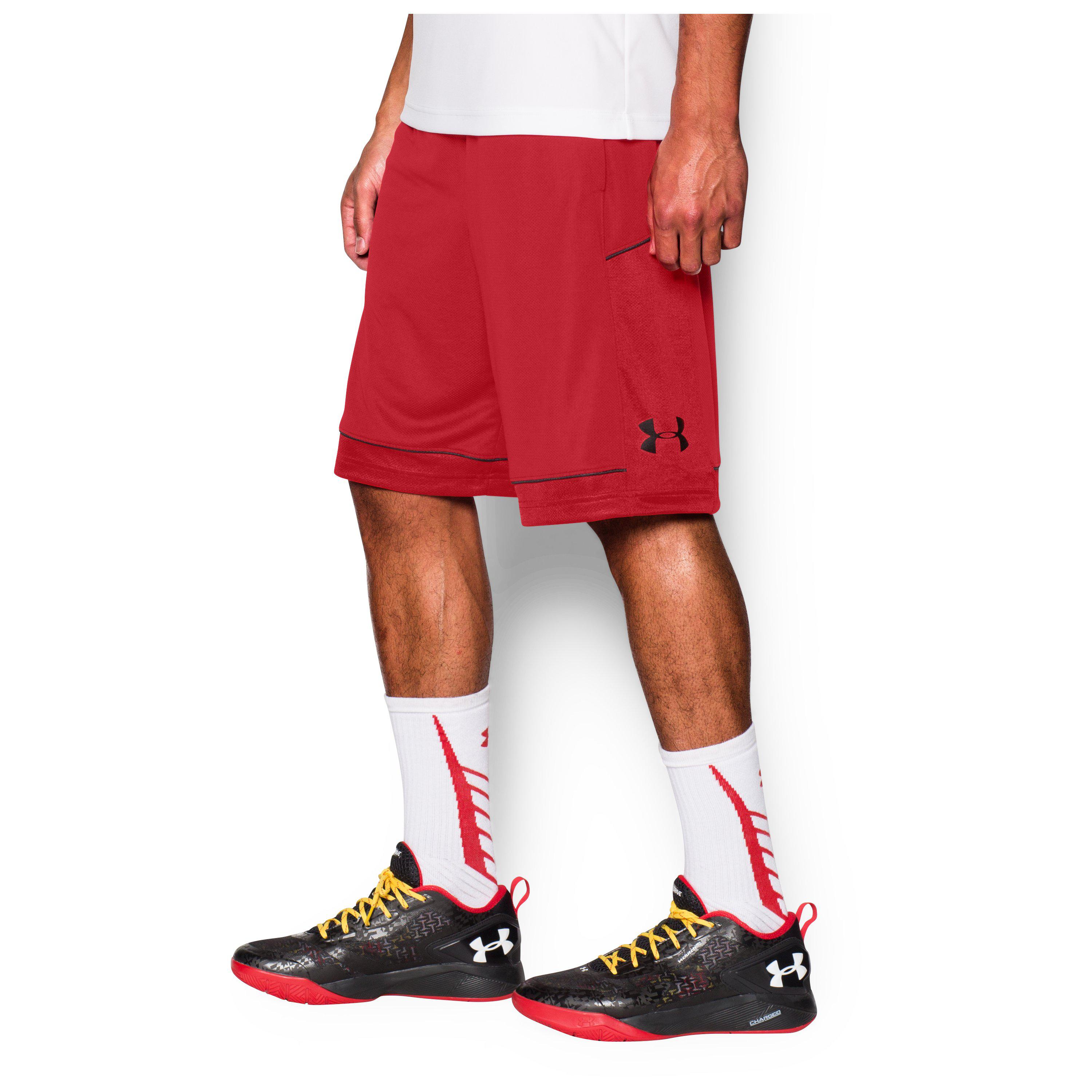 under armour baseline fleece shorts
