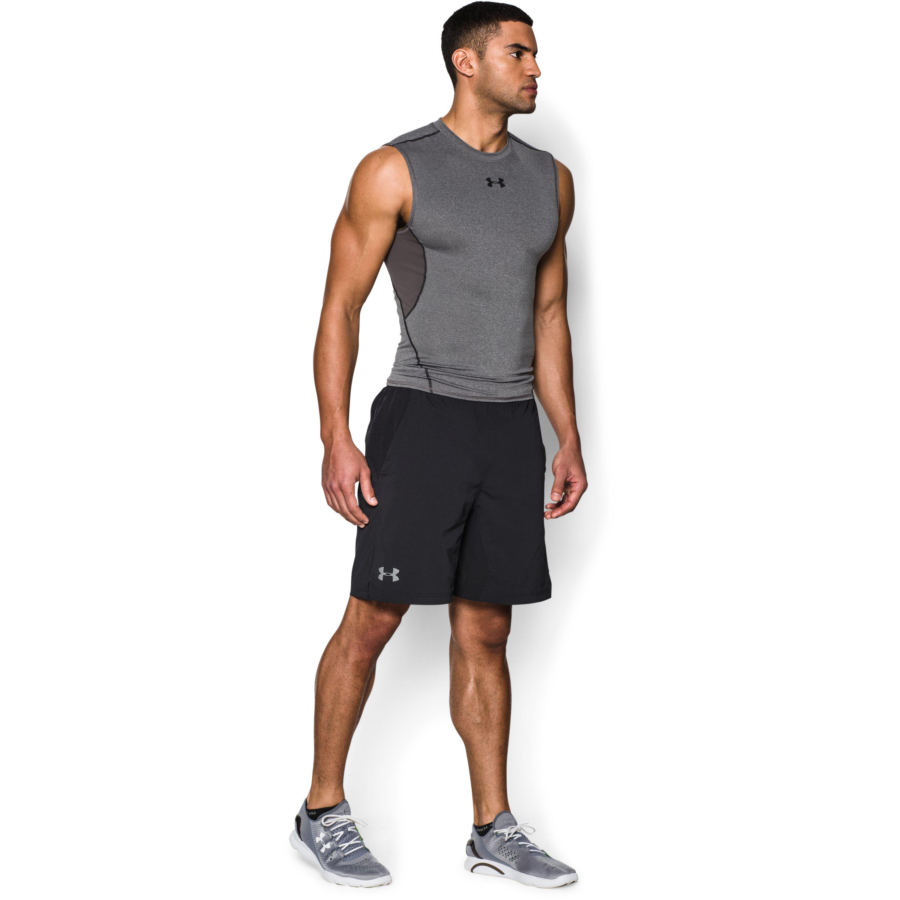 sleeveless under armour compression