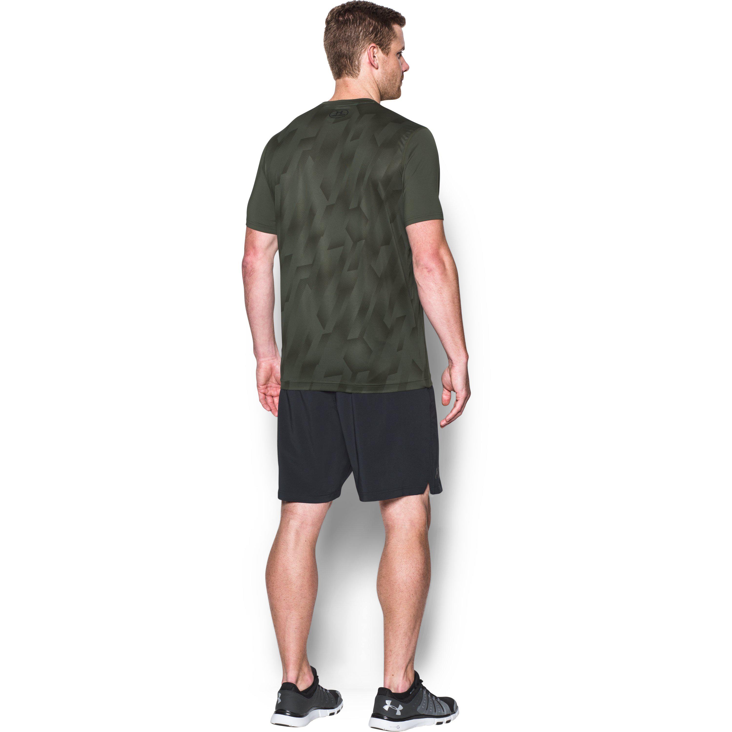 under armour heatgear fitted t shirt