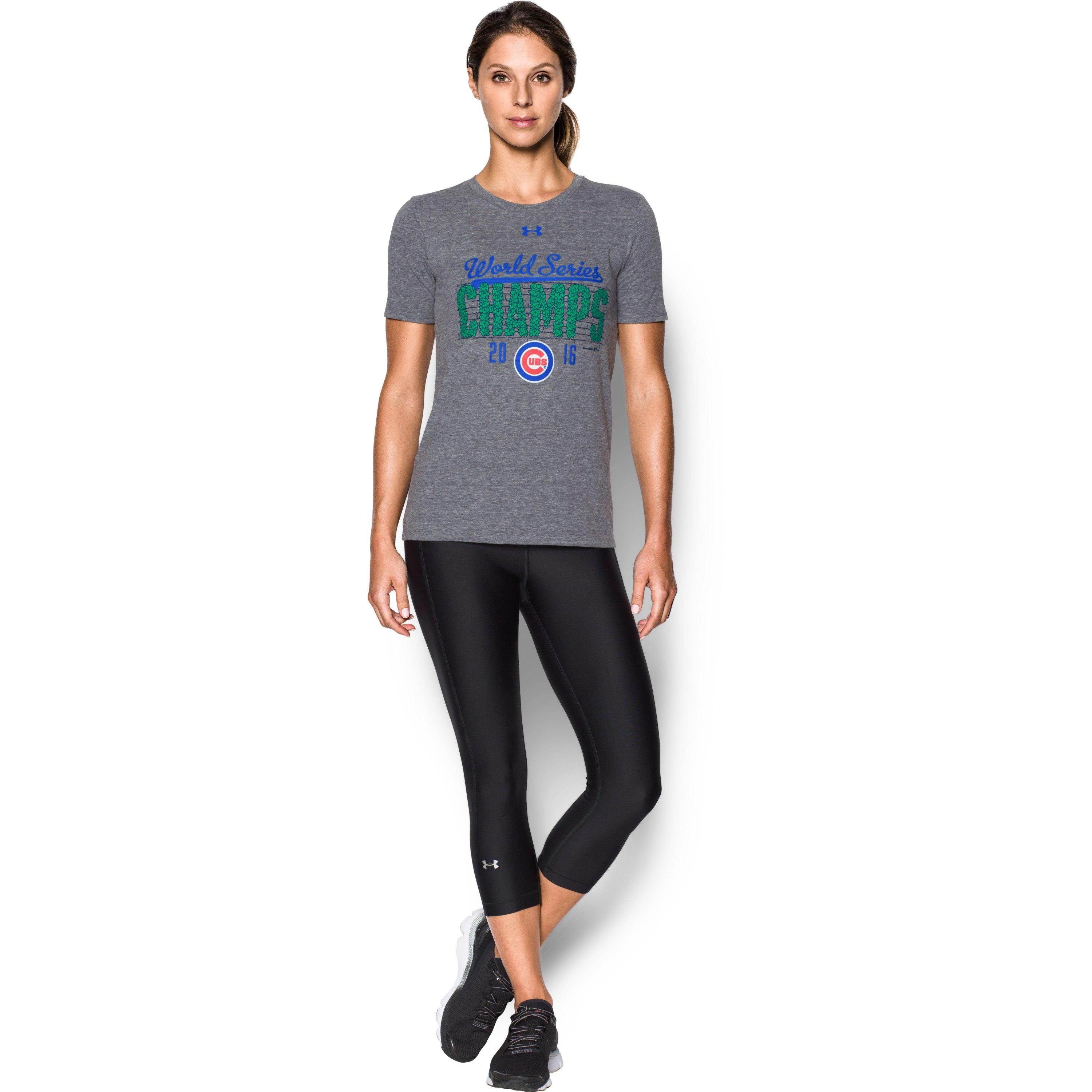 women's chicago cubs world series shirt