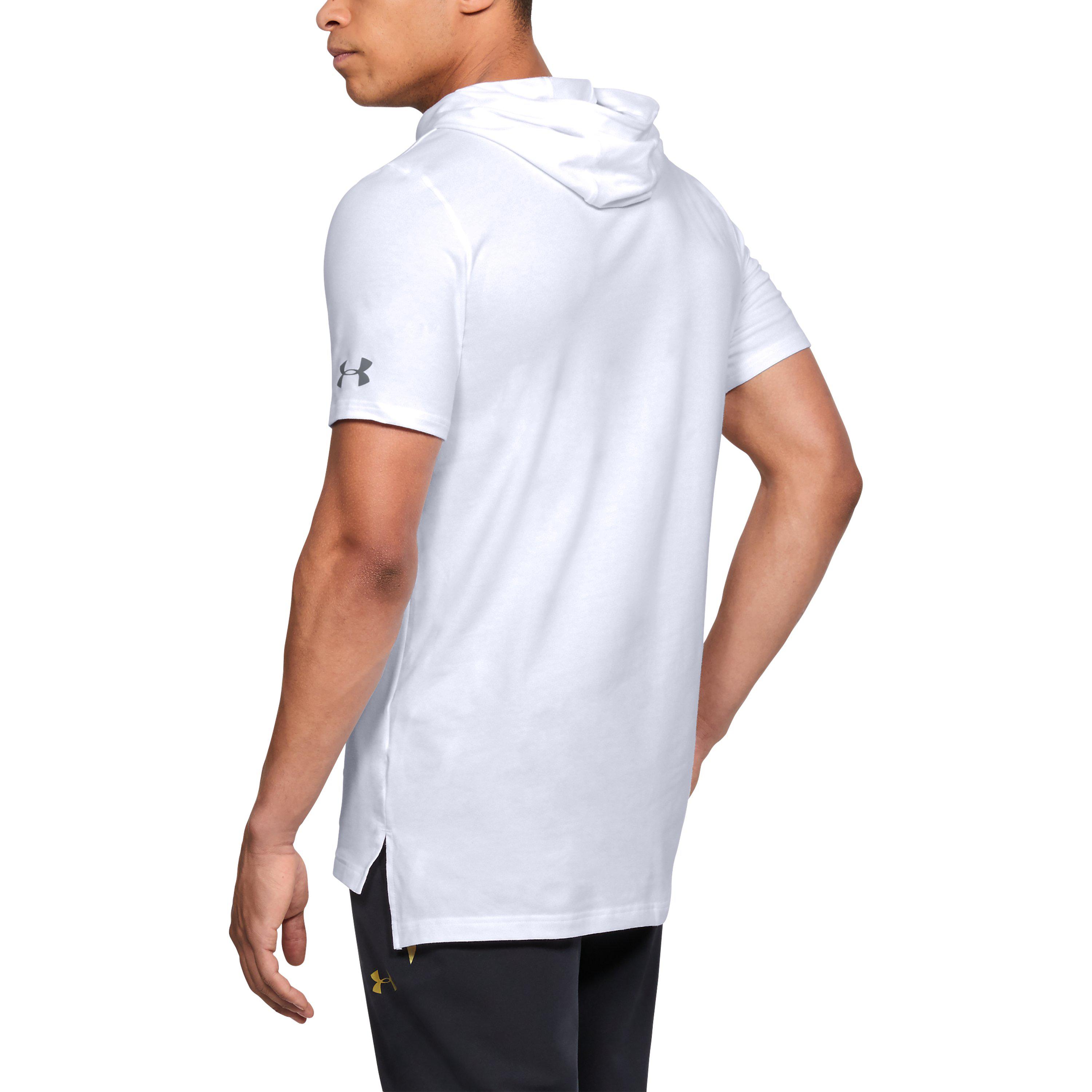 under armour pursuit short sleeve hoodie