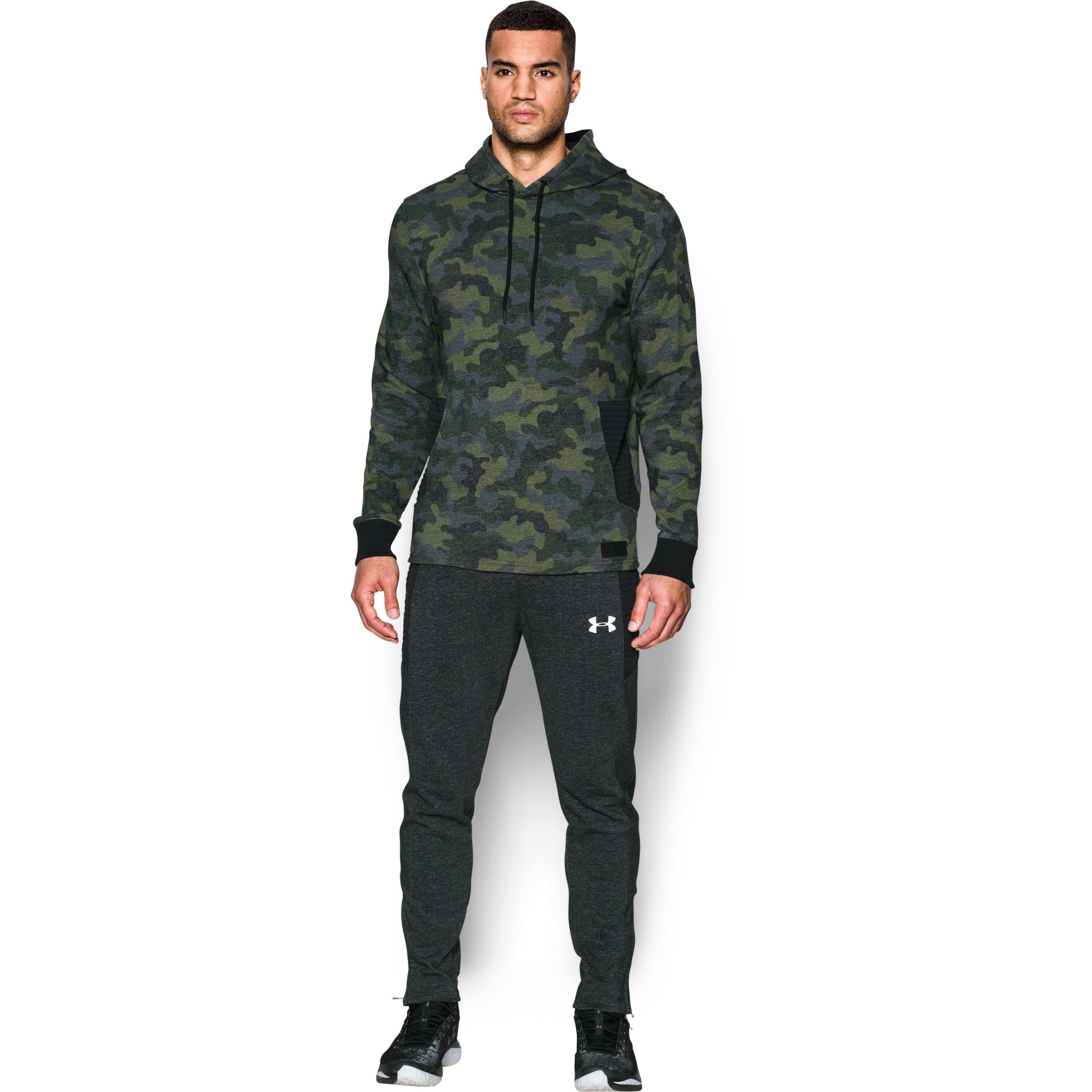 baroque green under armour hoodie