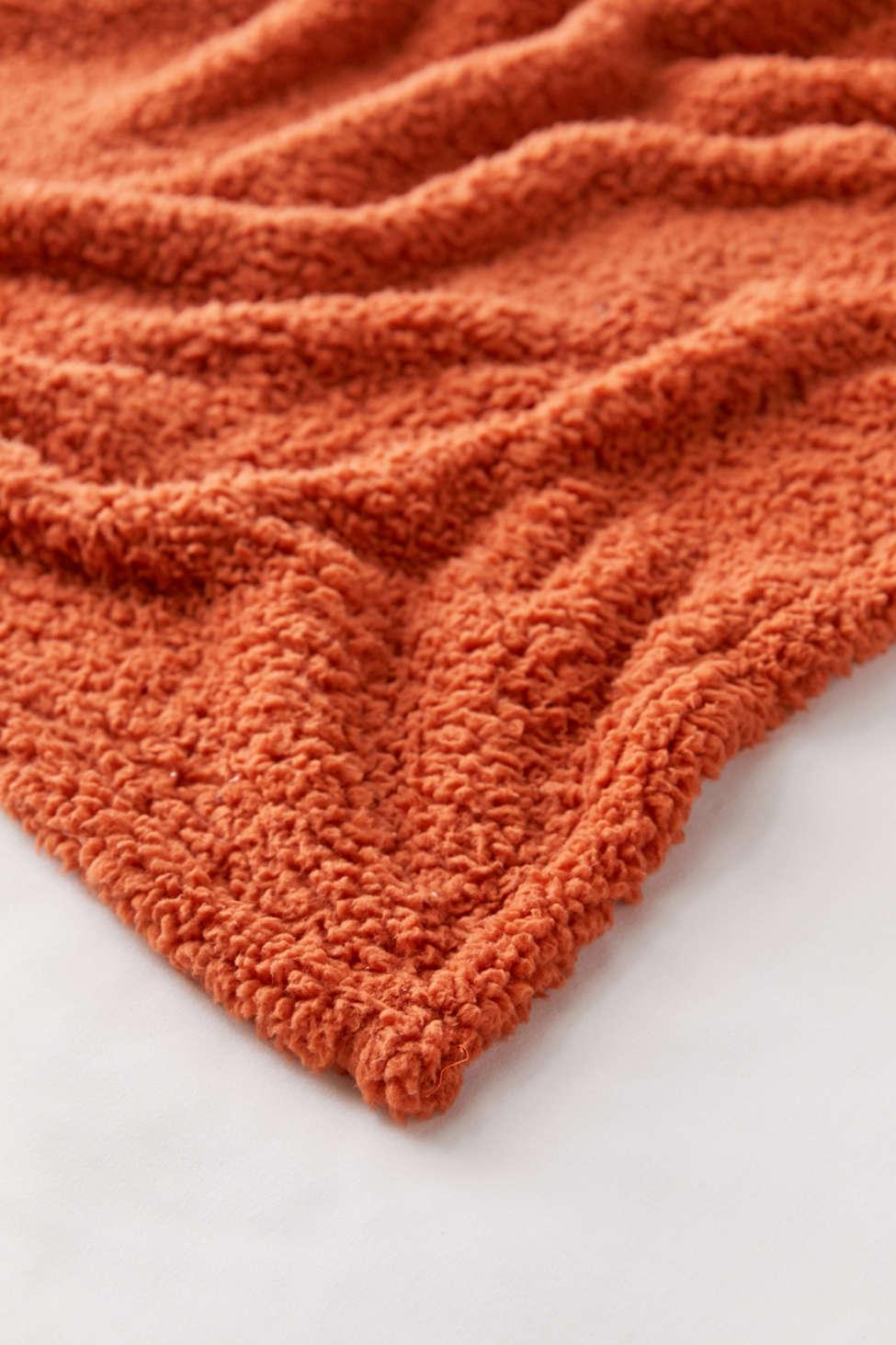 Urban Outfitters Amped Fleece Throw Blanket in Brown for Men Lyst