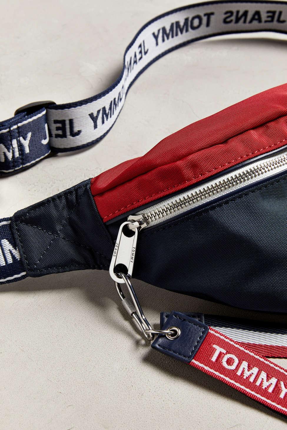Tommy Hilfiger Logo Tape Sling Bag for Men Lyst