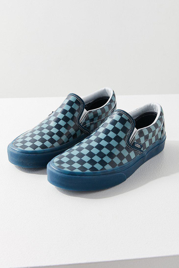 vans rubber slip ons