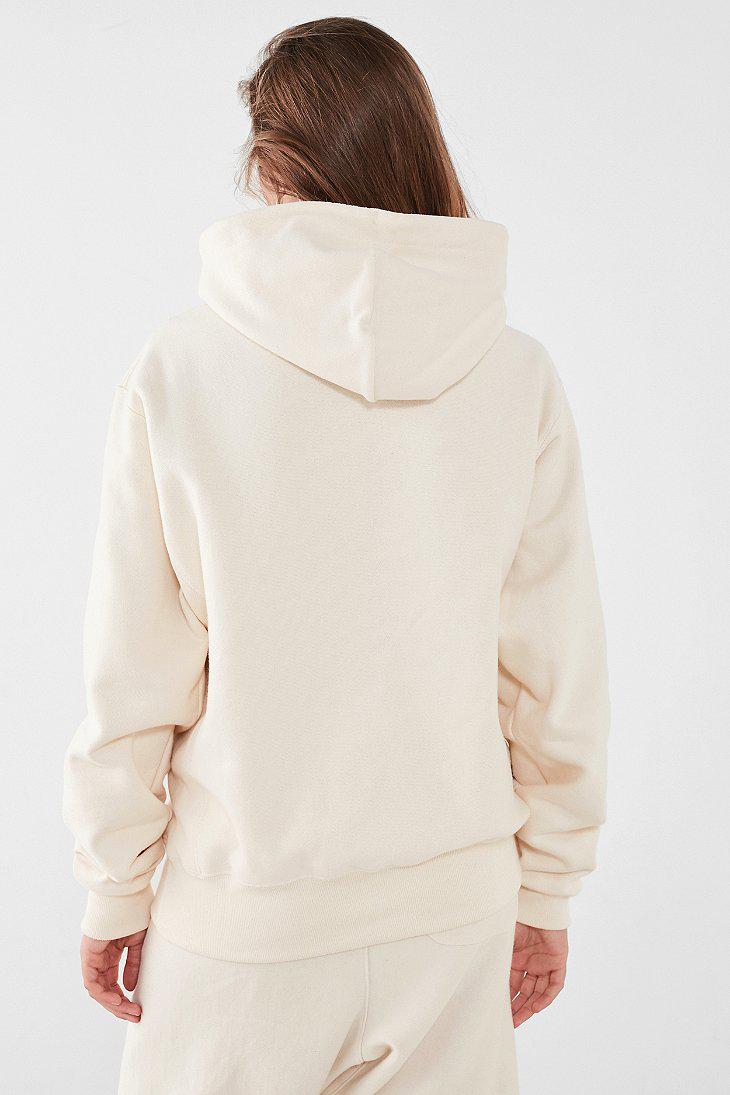 Lyst - Champion & Uo Cream Reverse Weave Hoodie in Natural