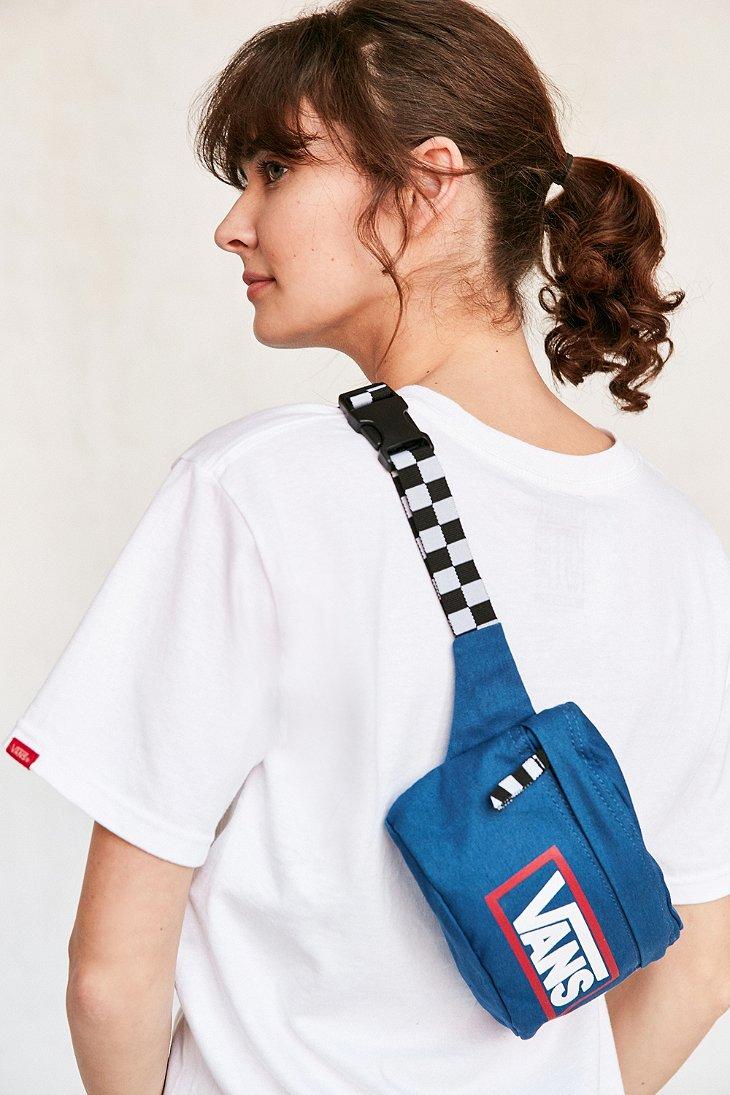 lyst vans uo belt bag in blue lyst vans uo belt bag in blue