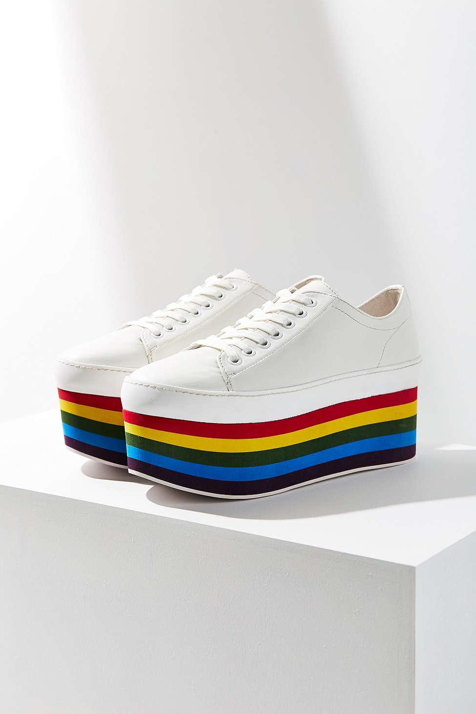jeffrey campbell b2school platform sneakers