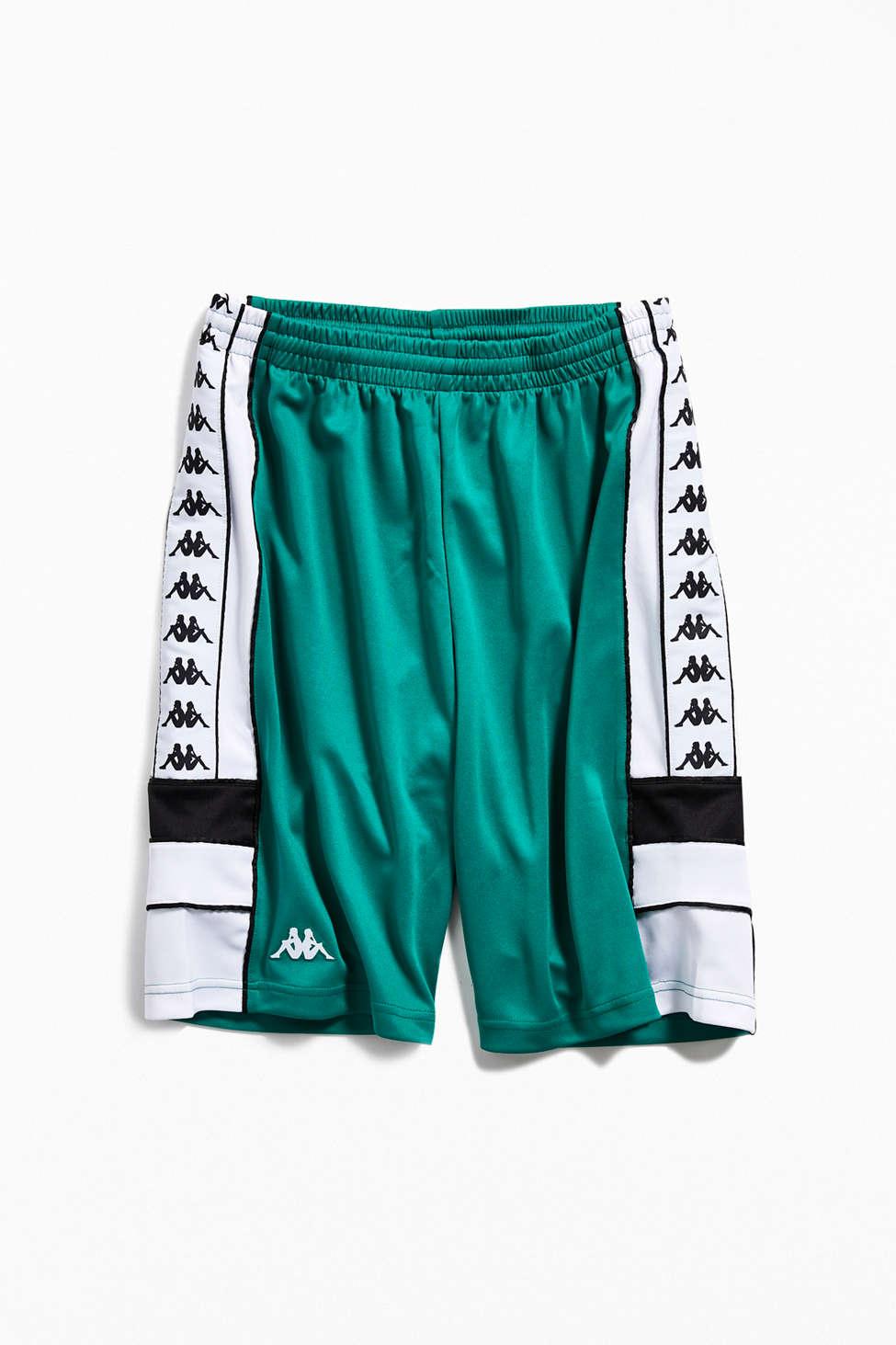 green kappa shorts