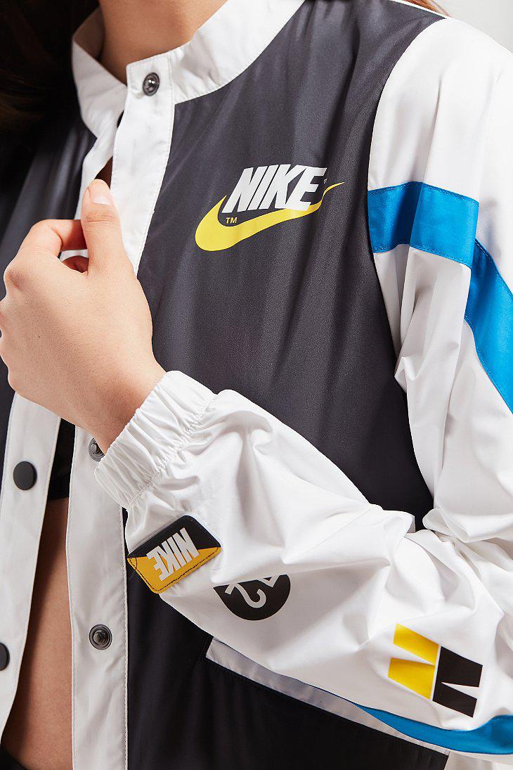 Lyst Nike Nike Moto Colorblock Track Jacket
