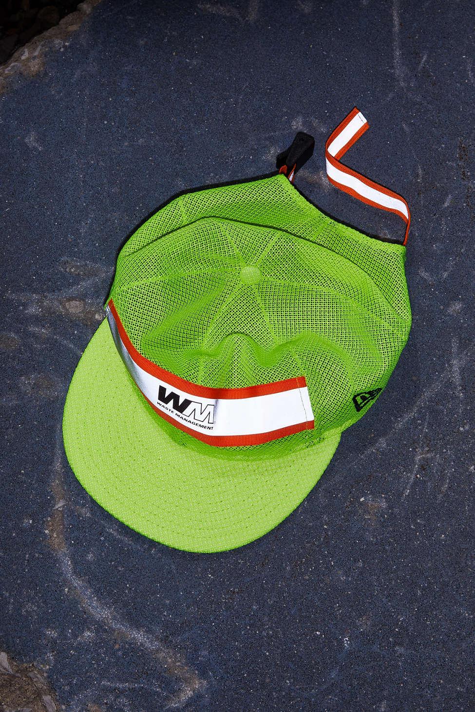 KTZ Waste Management Neon Strapback Hat in Green for Men - Lyst