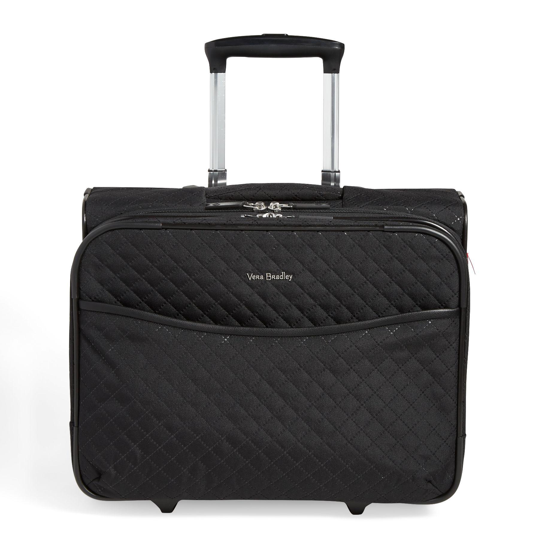 Lyst Vera Bradley Iconic Rolling Work Bag In Black Rolling Work Bag Lyst View Fullscreen