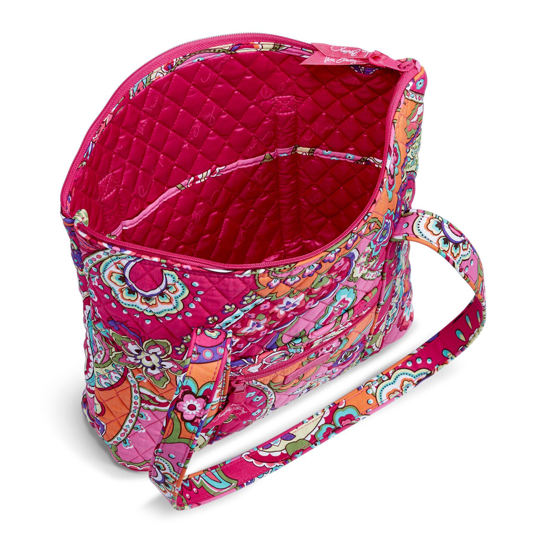 Lyst - Vera Bradley Villager Shoulder Bag in Pink