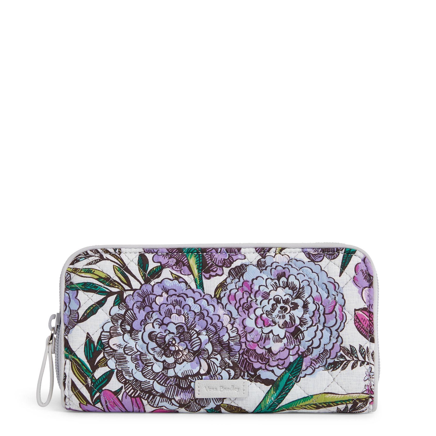 Vera Bradley Iconic Rfid Wallet Lyst