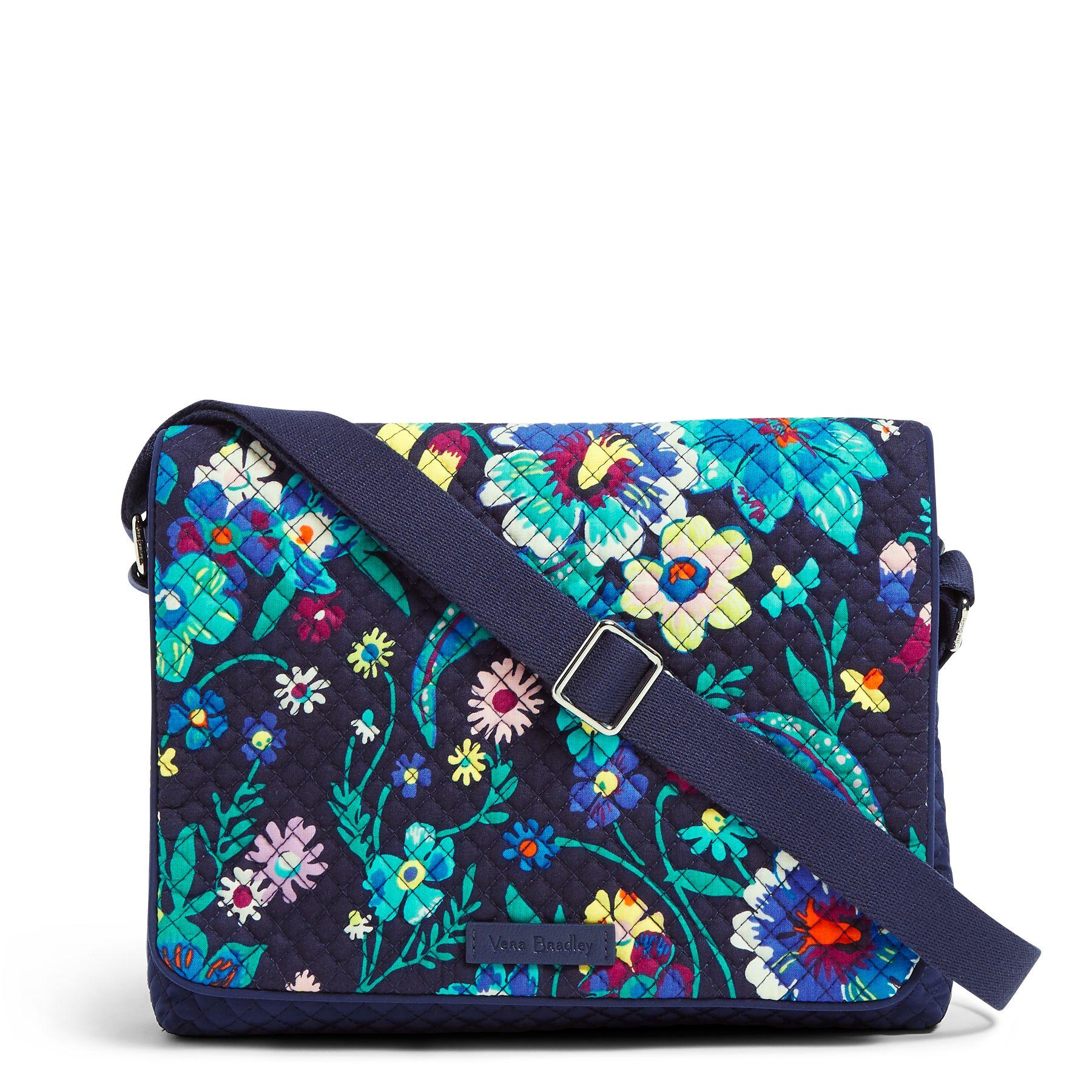 Vera Bradley Iconic Turnabout Crossbody Bag in Black - Lyst