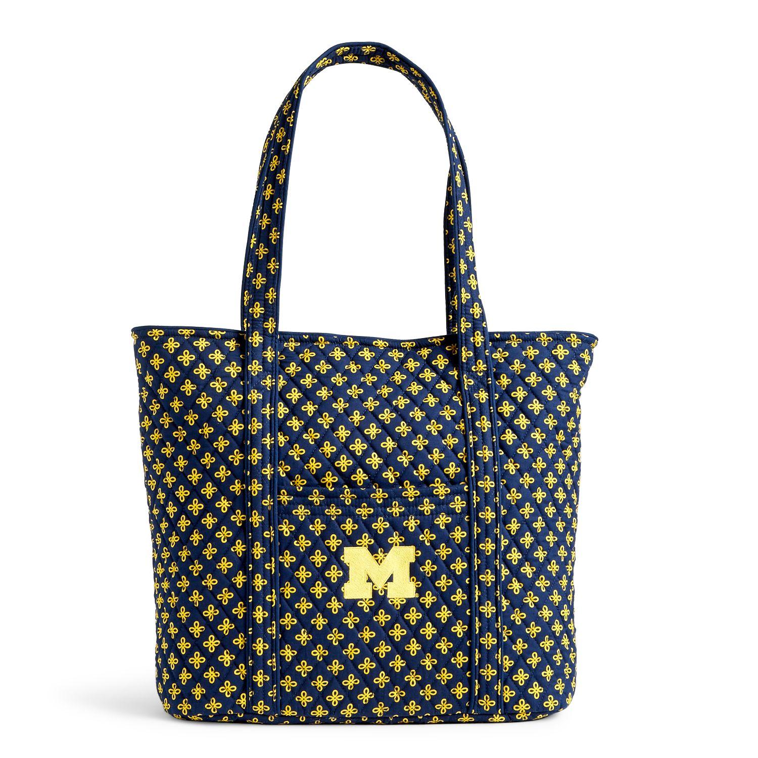 Vera Bradley Collegiate Vera Tote Bag in Blue Lyst