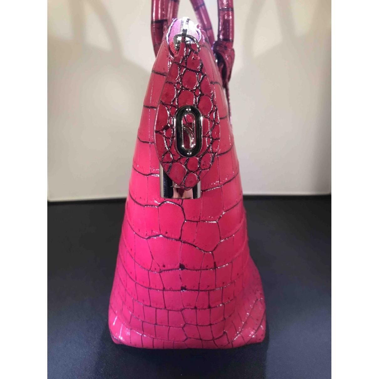 Louis Vuitton Lockit Other Crocodile in Pink - Lyst