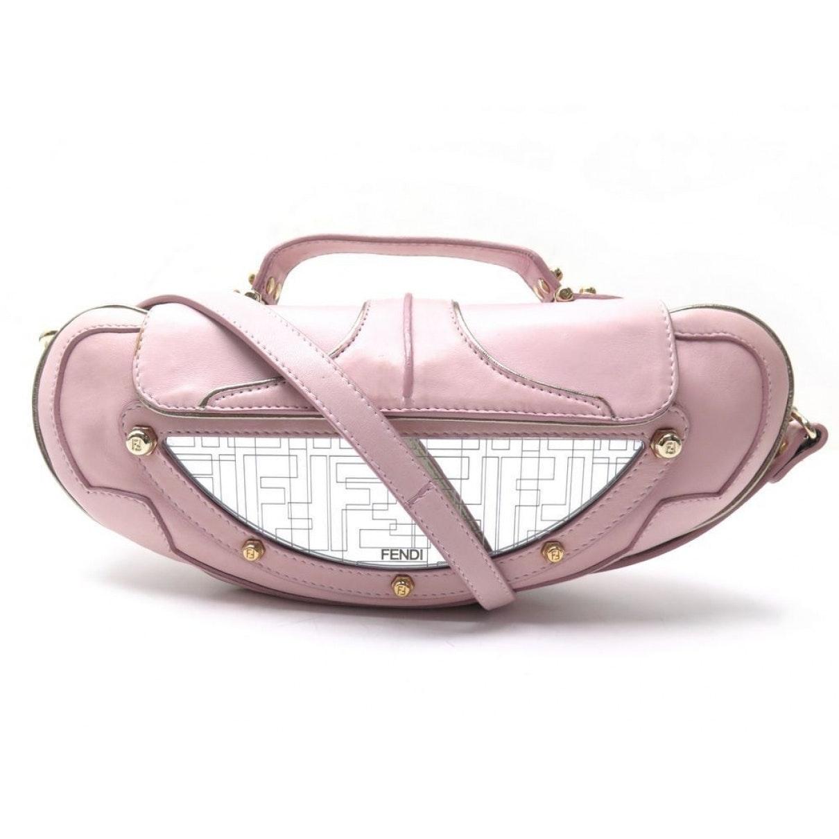 Fendi Pink Leather Handbag Save 31 Lyst