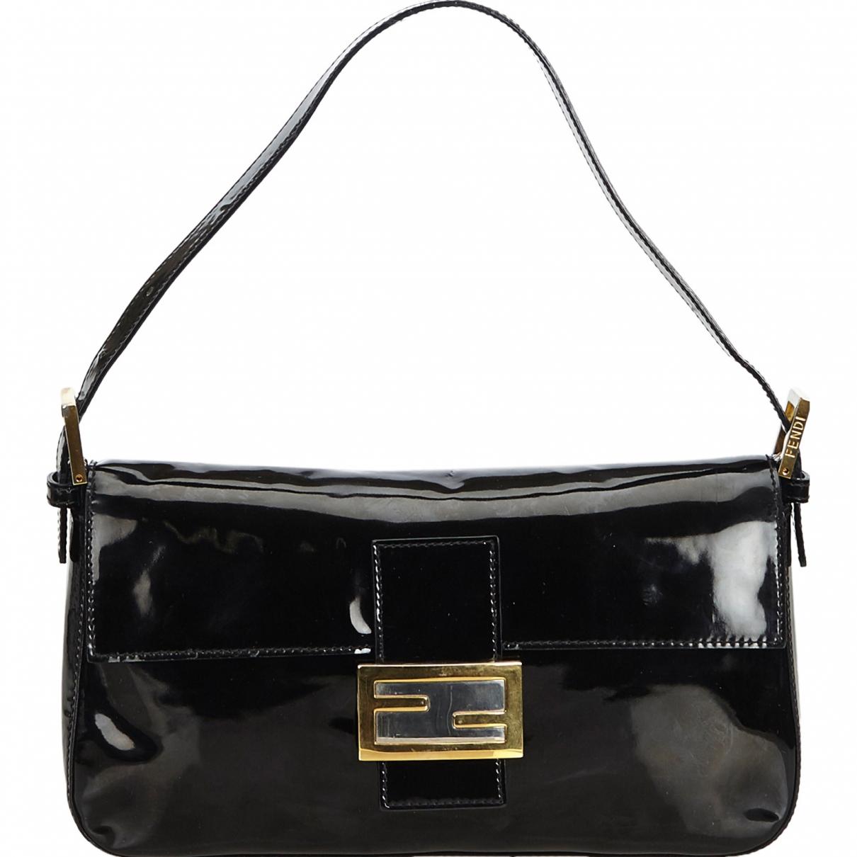 Fendi Black Leather Handbag | semashow.com