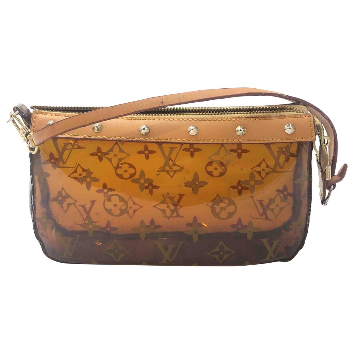 Louis Vuitton Pre-owned Brown Plastic Handbags in Brown - Lyst