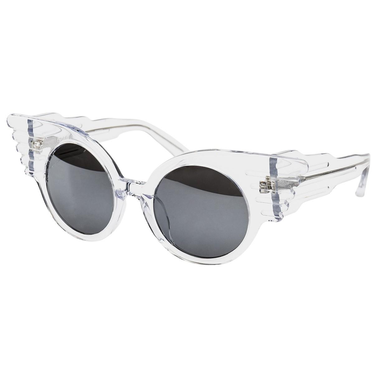 Lyst Linda Farrow Other Plastic Sunglasses In Metallic 