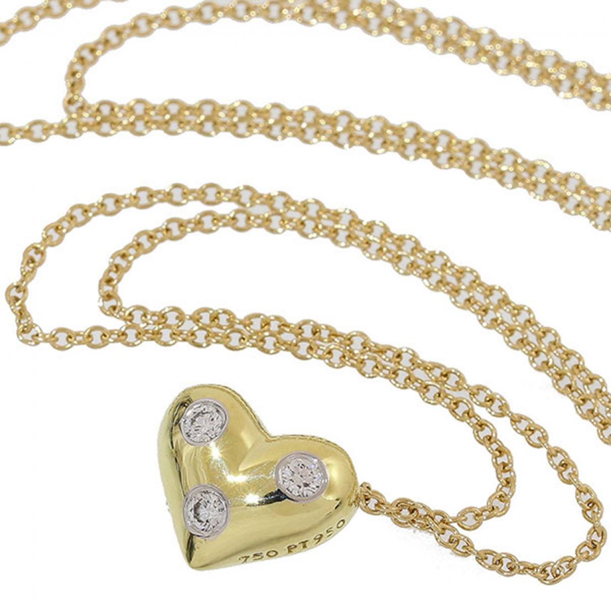 Tiffany & Co. Preowned Yellow Yellow Gold Necklaces in