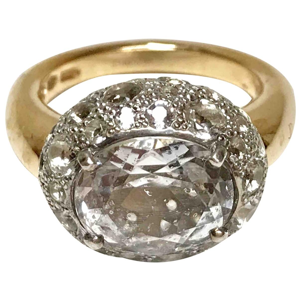 Pomellato Tabou Yellow Gold Ring in Metallic Lyst