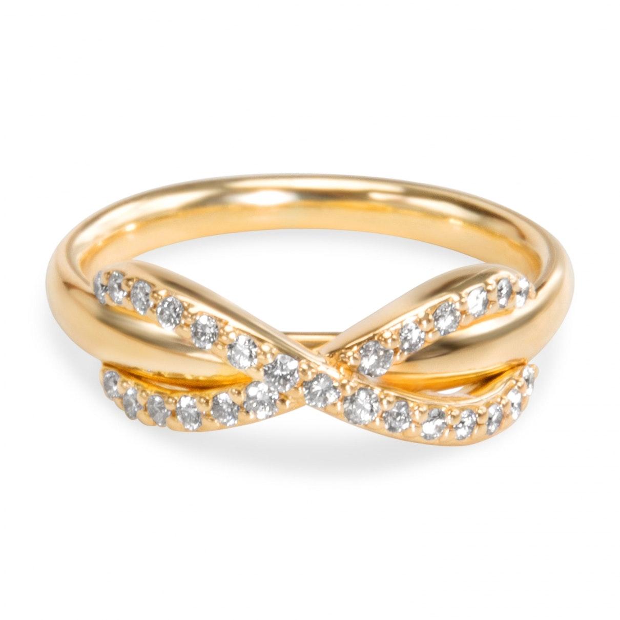 Tiffany & Co. Tiffany Infinity Other Yellow Gold in Metallic - Lyst