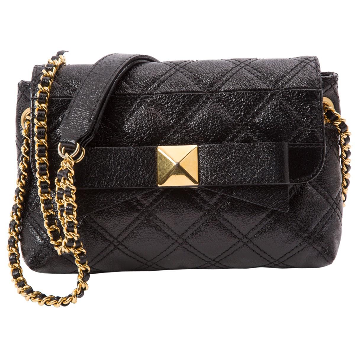 Lyst - Marc Jacobs Pre-owned Black Leather Handbags in Black