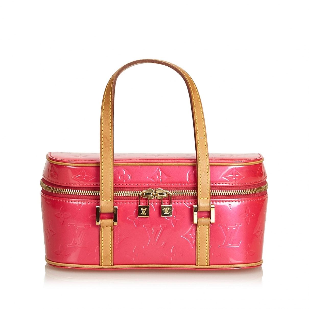 Louis Vuitton Pink Vernis Leather Sullivan Horizontal Gm Bag - Lyst